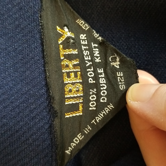 Vintage Liberty 70s Pearl Snap Front Double Knit Shirt Western - Picture 9 of 9